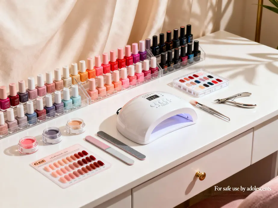 Lire la suite à propos de l’article Faux ongles et vernis semi-permanent avant 16 ans : les risques à considérer